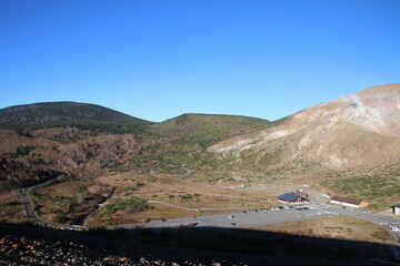 吾妻小富士からの眺め（福島市）