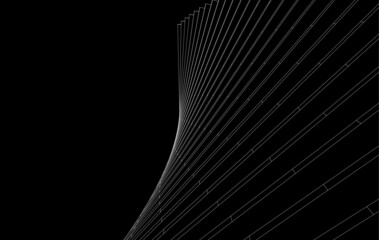 Modern design drawing vector 3d illustration