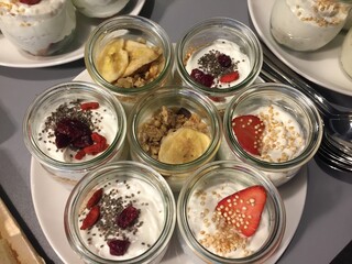 leckeres Nachtisch Buffet