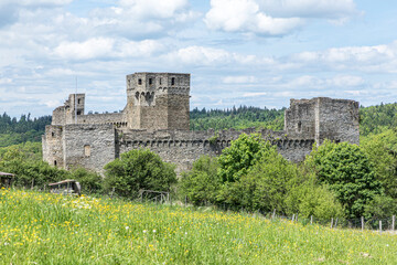 Fototapeta premium old castle Hohenstein in Hesse