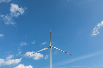 wing of an electric wind generator