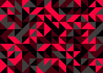 Fototapeta premium Abstract Geometric Pattern generative computational art illustration