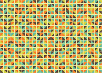 Abstract Geometric Pattern generative computational art illustration