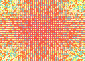 Abstract Geometric Pattern generative computational art illustration