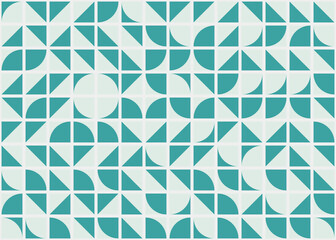 Abstract Geometric Pattern generative computational art illustration