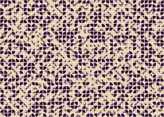 Abstract Geometric Pattern generative computational art illustration
