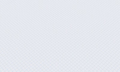 Graph paper textured grid line background. Education and Engineering concept. 3D illustration rendering