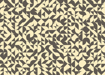 Abstract Geometric Pattern generative computational art illustration