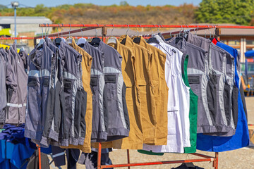 Vests at Railing