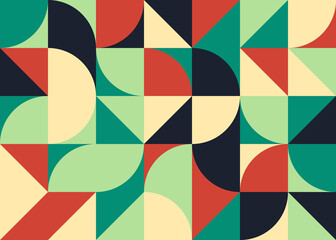 Abstract Geometric Pattern generative computational art illustration