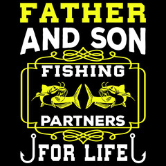 Father and son fishing partners for life