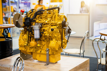 Diesel engine for use in construction machines