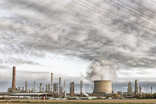 Industrie Verschmutzung der Umwelt