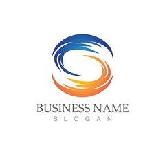 Business corporate S letter logo
