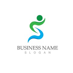 Business corporate S letter logo