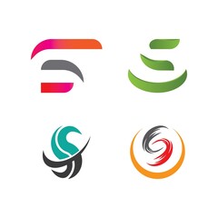 Business corporate S letter logo