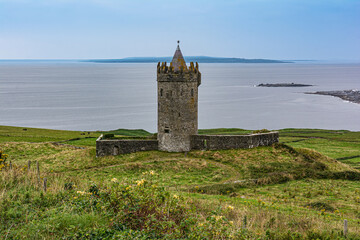 View of Doonagore Castle, Doolin, County Clare,Ireland
