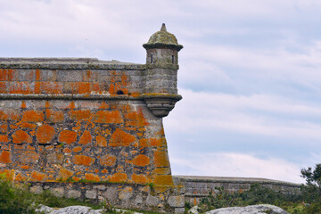 Sentry box or watchtower of Fort San Miguel in Uruguay.