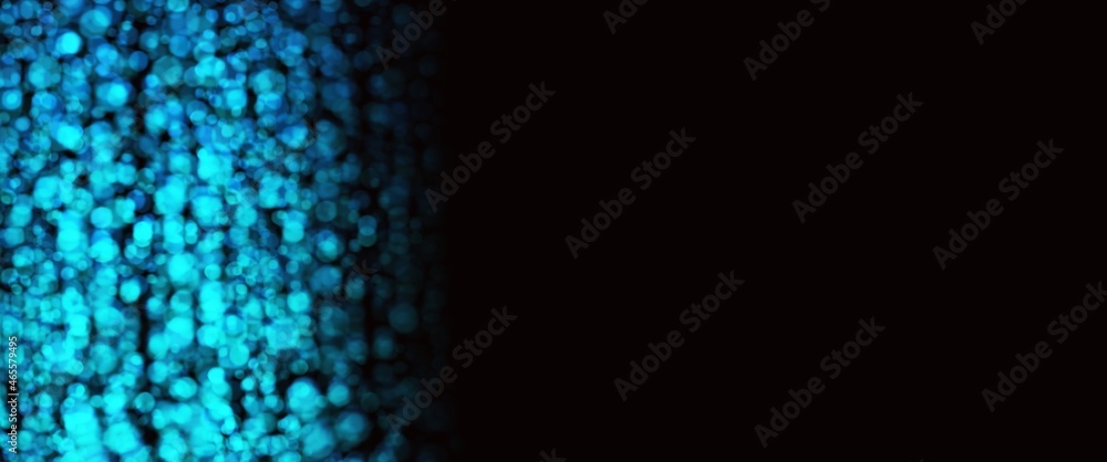 Poster background with particles