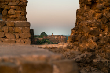 Rohtas fort architecture with beautiful nature