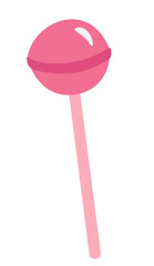 Vector illustration of lollipop. Isolated on white background.