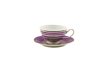 Cup of free space and white background. 