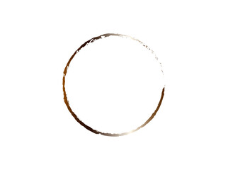 abstract zen logo vector with gold colors