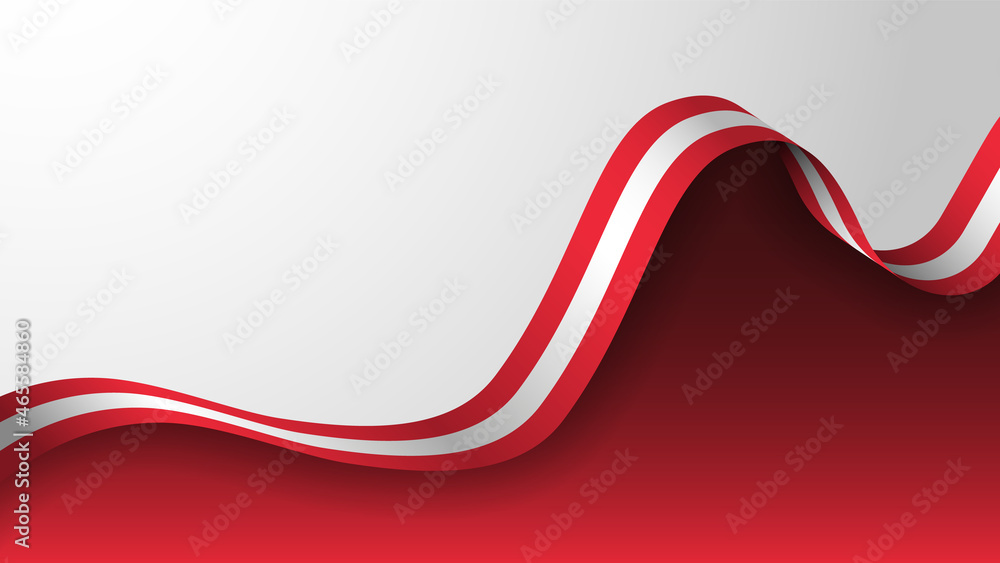 Aufkleber eps10 vector patriotic background with austria flag colors. an element of impact for the use you wan