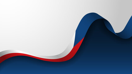 EPS10 Vector Patriotic Background with Czech Republic flag colors. An element of impact for the use you want to make of it.