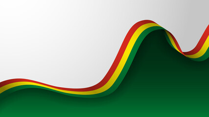 EPS10 Vector Patriotic Background with Bolivia flag colors. An element of impact for the use you want to make of it.