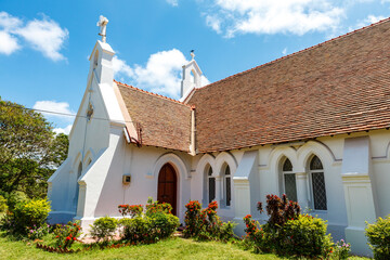 Exterior of St. Stephen's Anglican Church, Negombo, Sri Lanka, Asia