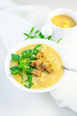 soup with meatballs