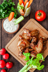 grilled chicken with vegetables