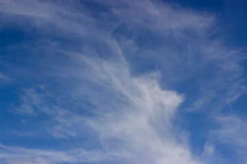 blue sky with clouds