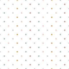 Floral seamless vector pattern with small flowers. Simple hand-drawn style. Pretty ditsy for fabric, textile, wallpaper.