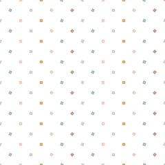 Floral seamless vector pattern with small flowers. Simple hand-drawn style. Pretty ditsy for fabric, textile, wallpaper.