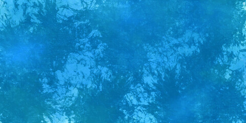 Marbled marine abstract background. Liquid acrylic marble pattern. Blue color wall, use for background. Modern art. Colorful contemporary artwork. Color strokes of paint. Brush painting.