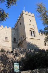 Fototapeta premium Großmeisterpalast in Rhodos Stadt