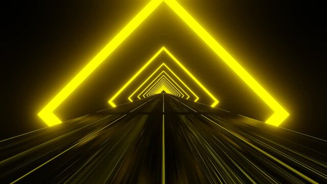 Highway or Roadway. Subway, Driver Traffic tunnel endless loop motion.