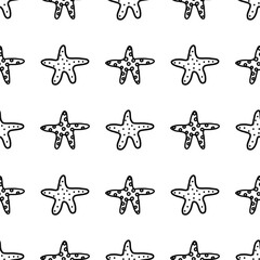 Stars seamless pattern. vector illustration for clother, packaging, souvenirs.
