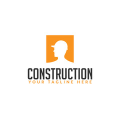 construction logo design vector. logo template