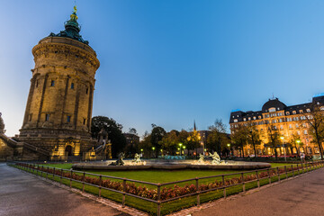 Wassserturm in Mannheim