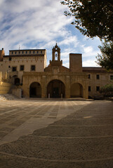 Fototapeta na wymiar The old monastery of Traiguera in Castellon