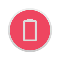 Empty Battery - Sticker