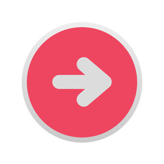 Arrow Forward - Sticker