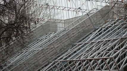 Fototapeta premium Metal construction