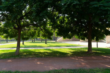 Jardín del Río Túria en Valencia
