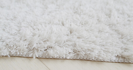 Grey carpet on the floor