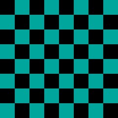 Black and Green checkerboard pattern background. Check pattern designs for decorating wallpaper. Vector background.