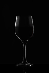 chalice with dark wine